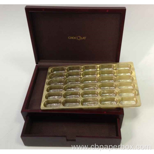 Eid Mubarak Gift Box Glossy Wooden Dates Boxes